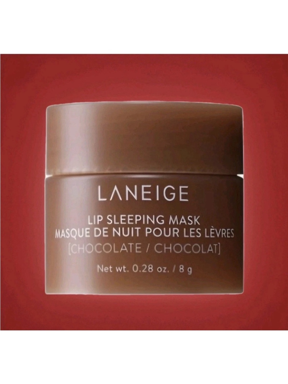 LANEIGE Lip Sleeping Mask- Chocolate (Brown) 0.28
